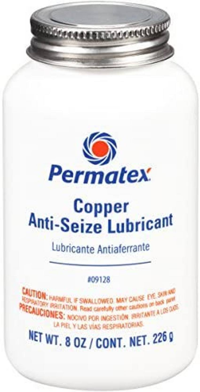 Anti-Seize Lubricant (Copper) (8oz Brush-Top Bottle)